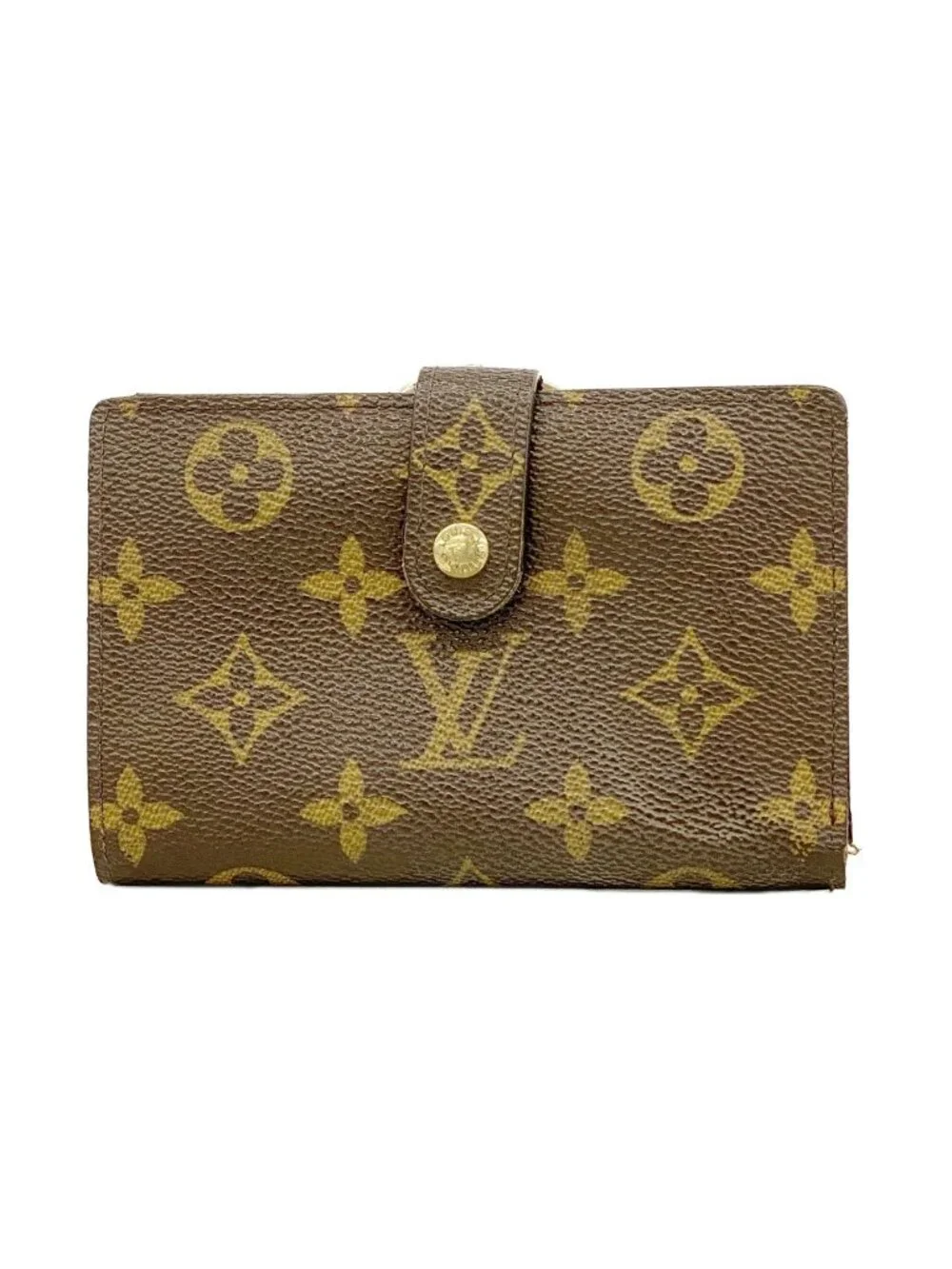 Louis Vuitton Wallet Monogram Porte-Monnaie Viennois Brown